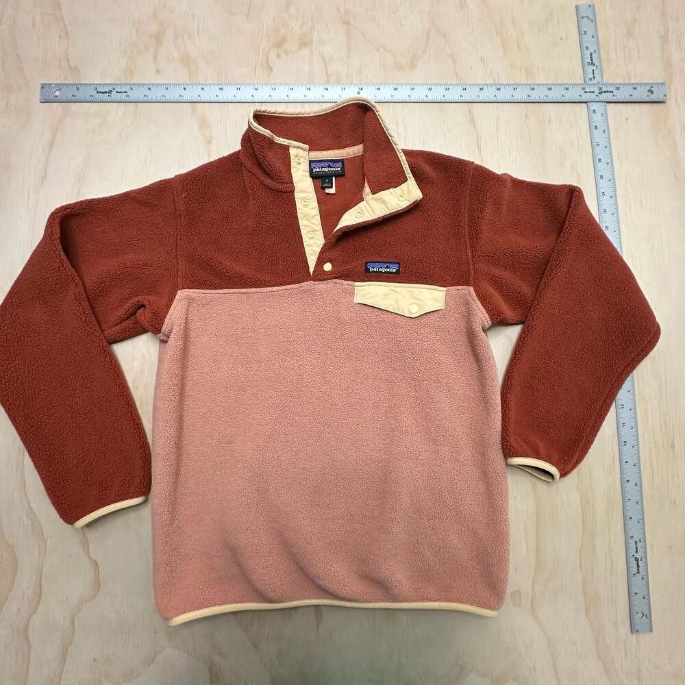 Patagonia Lightweight Synchilla Snap-T Pullover Fleece Terra Pink S